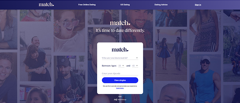matchの海外版サイト
