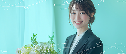 結婚相談所の女性カウンセラー