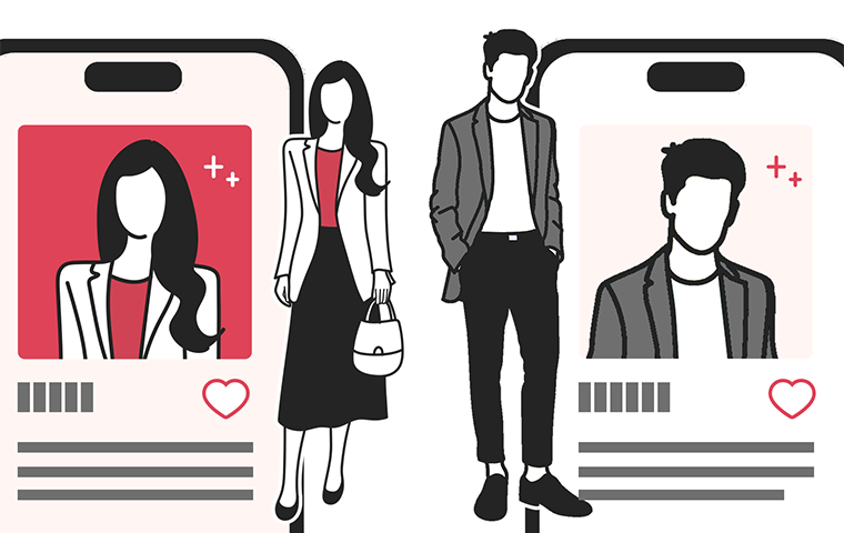 スペックが魅力的な男女
